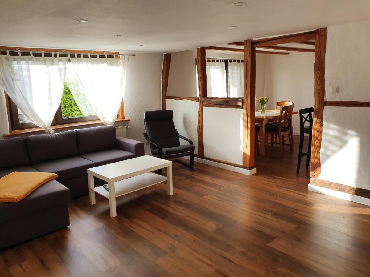 Ferienwohnung Gemütliches Fachwerk im Oberbergischen Wiehl Exterior foto