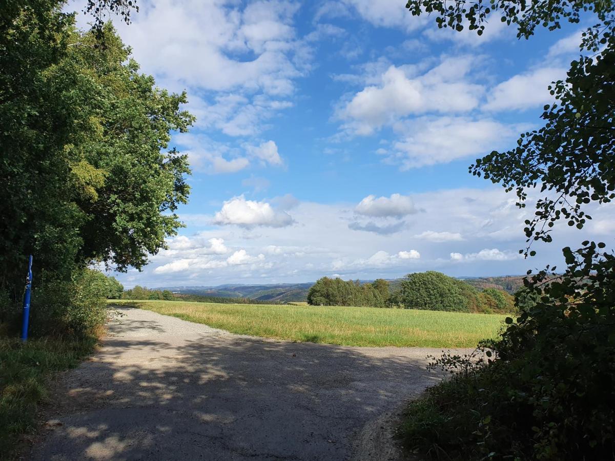 Ferienwohnung Gemütliches Fachwerk im Oberbergischen Wiehl Exterior foto