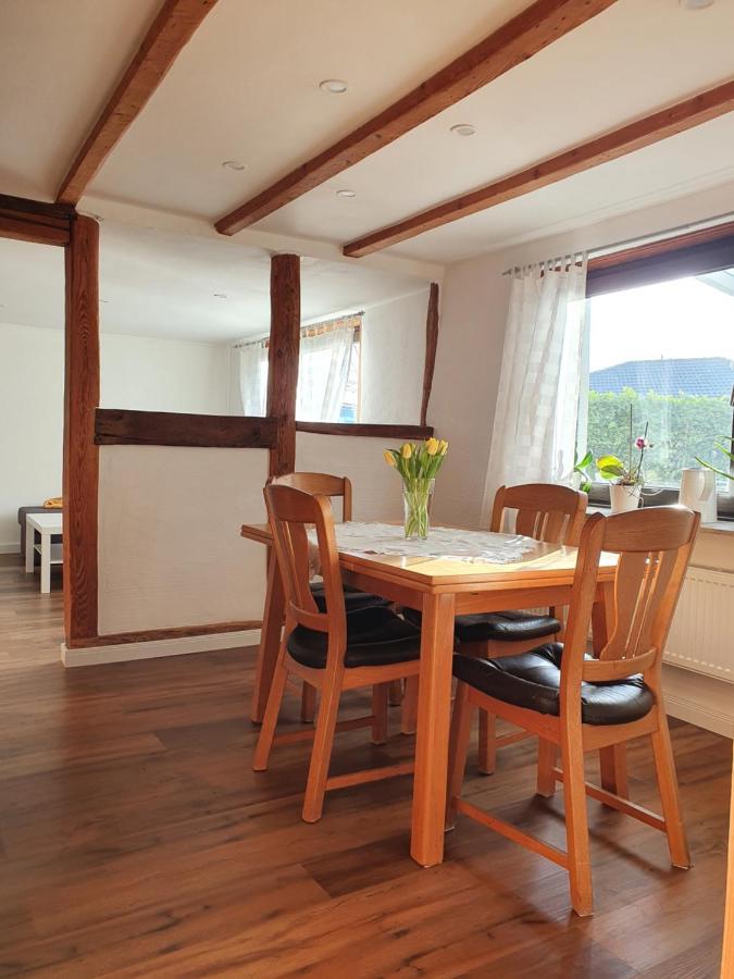 Ferienwohnung Gemütliches Fachwerk im Oberbergischen Wiehl Exterior foto